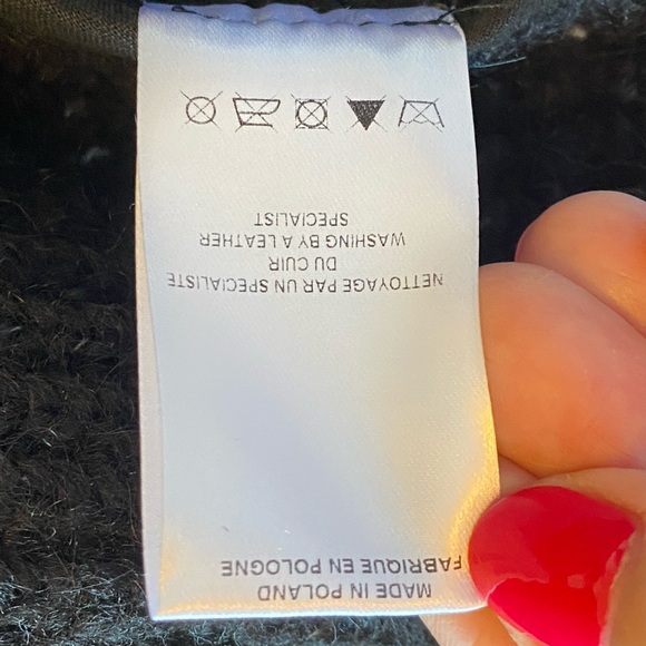 IRO moto sweater jacket cardigan - Picture 9 of 12